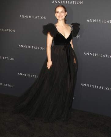 Natalie Portman à la première de 'Annihilation' au théâtre Regency Villages à Westwood, le 13 février 2018