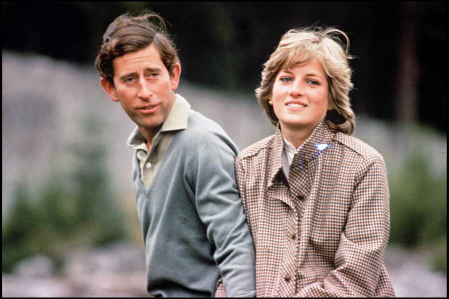 Charles III et Lady Diana en Ecosse en 1981