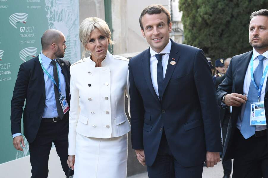 Le couple Macron au G20