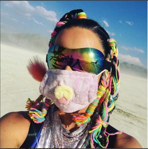 Katy Perry au Burning Man 