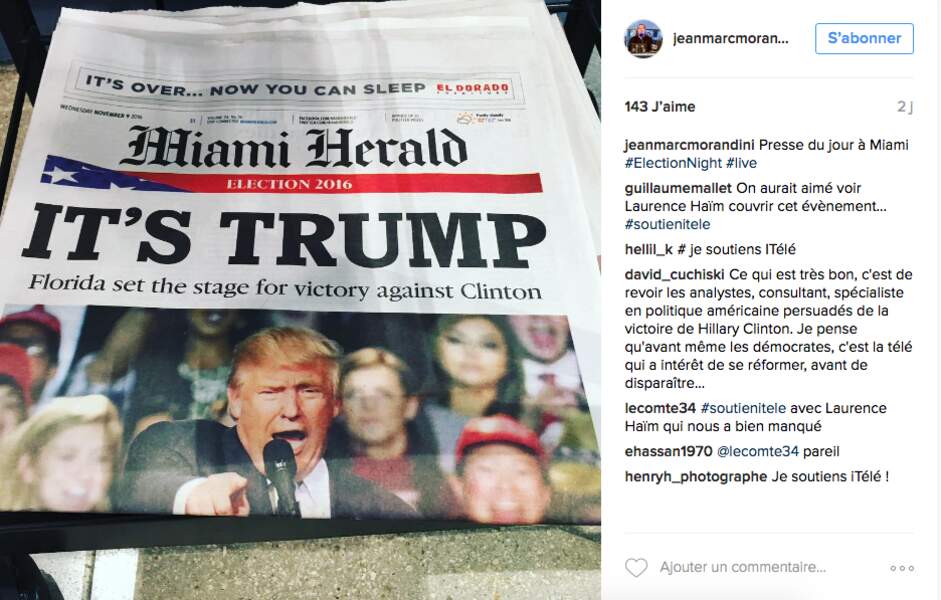 Jean-Marc Morandini, l'élection américaine vue de Miami