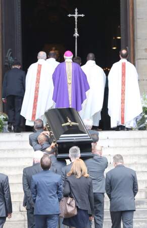 Obsèques de Mireille Darc à St Sulpice le 1er septembre