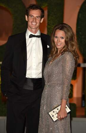Andy Murray et sa femme Kim Sears à Londres en juillet 2016