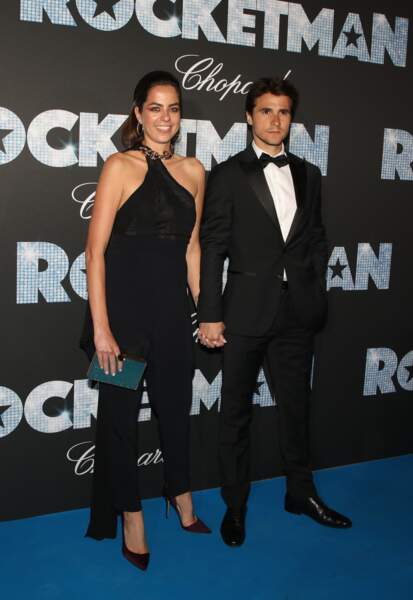 Anouchka Delon et son compagnon Julien Dereims ont assisté à la projection du film "Rocketman" ce jeudi 16 mai