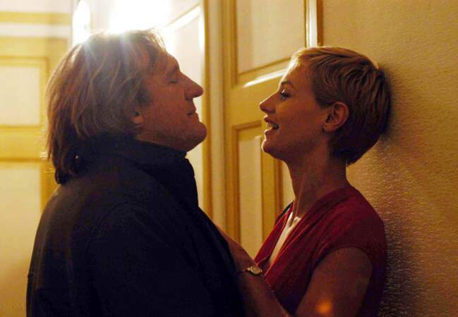Gérard Depardieu et Cécile de France dans Quand j'étais chanteur en 2006