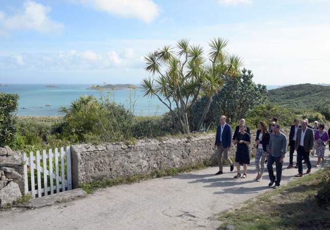 Royal visit to the Scilly Isles