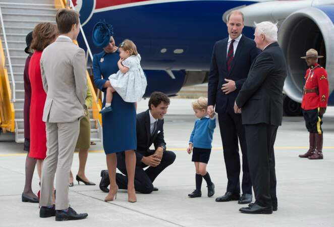 Quand le prince George se paye le luxe de snober le premier ministre en personne !