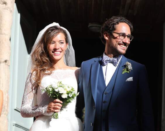 Mariage de Thomas Hollande et Émilie Broussouloux à Meyssac le 8 septembre 2018