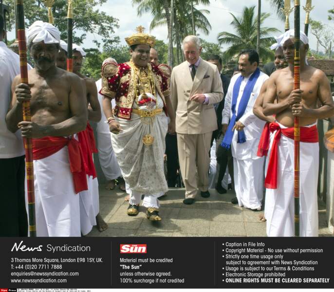 En 2013, c'est accompagné de Camilla que Charles a renouvelé son voyage en Inde
