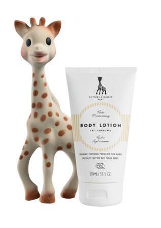 Lait corporel, Sophie la girafe cosmétics