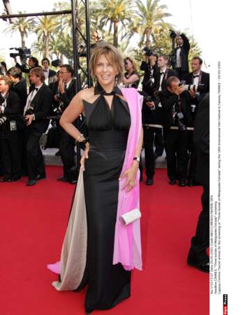 Corinne Touzet au festival de Cannes en 2005