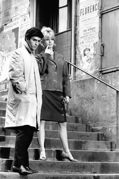 Brigitte Bardot et Samy Frey EN 1960