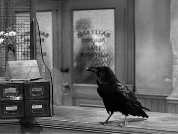Jimmy le corbeau dans "La vie est belle" de Frank Capra