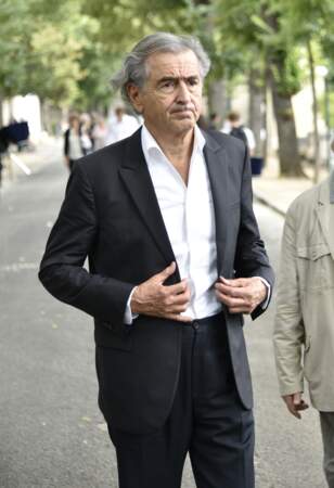 Bernard-Henri Lévy est venu faire un dernier adieu à Claude Lanzmann lors de ses funérailles