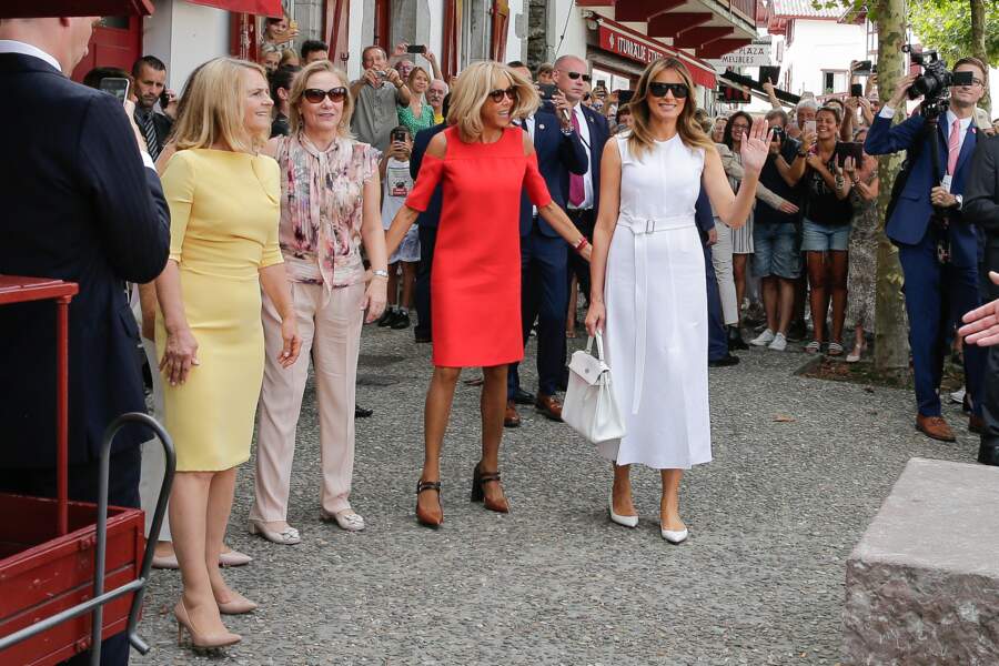 Brigitte Macron et Melania Trump ne sont jamais bien loin