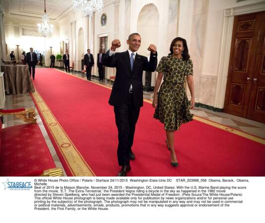 Les Obama a La Maison Blanche 2014