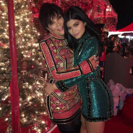 Joyeux Noël Kris Jenner et Kylie