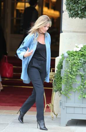 Kate Moss à Paris