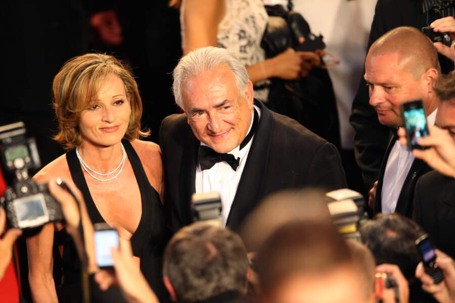 Dominique Strauss Kahn et Myriam L'Aouffir pour leur première apparition publique à Cannes en 2013
