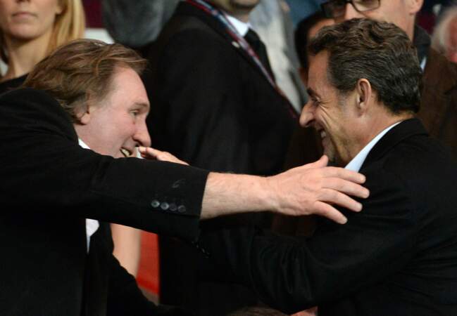 Nicolas Sarkozy et Gérard Depardieu