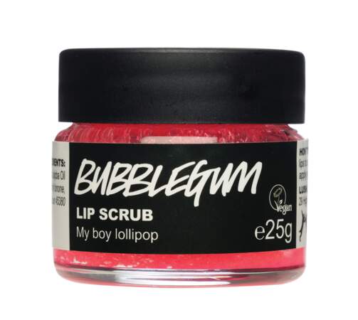Exfoliant pour les lèvres Bubblegum, Lush, 9,45 €