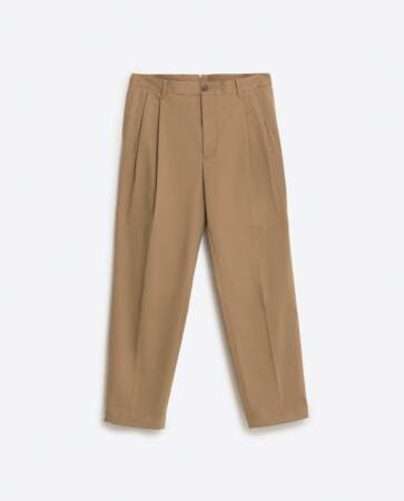 Pantalon à pinces, Zara - 49,95€