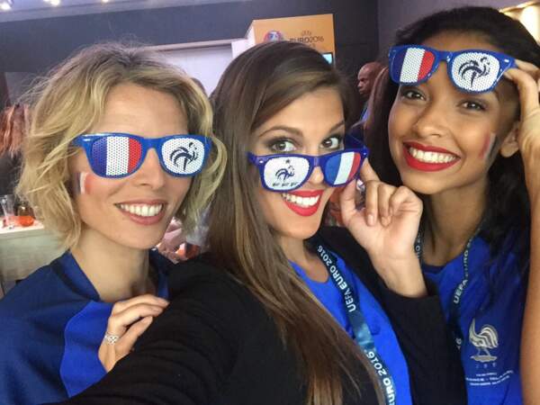 Sylvie Tellier, Iris Mittenaere et Flora Cocquerel: les Miss France soutiennent les Bleus !
