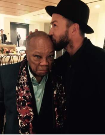 Justin Timberlake et Quincy Jones