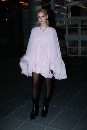 L'influenceuse italienne Chiara Ferragni est une fan de Giambattista Valli dont elle a porté une des robes à Cannes