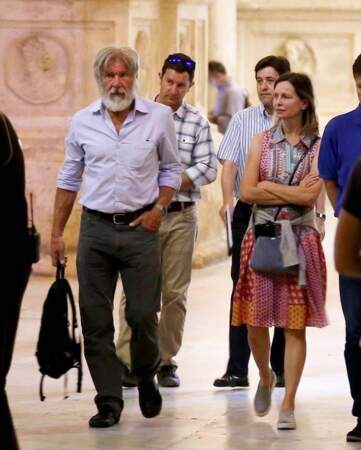 Harrison Ford et Calista Flockhart dans la Grande Mosquée de Cordoue en Espagne
