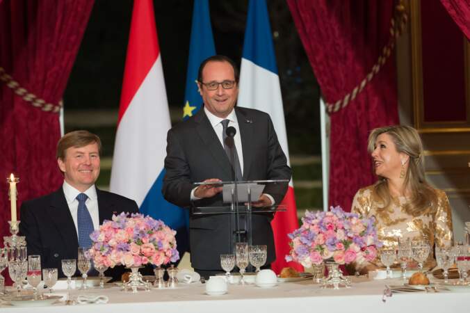 La visite d'état de Maxima et Willem-Alexander des Pays-Bas à Paris
