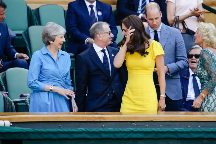 Kate Middleton sublime à Wimbledon, dans une tenue très ensoleillée