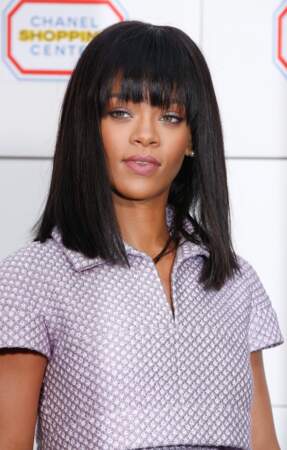 Rihanna en brune, sa couleur naturelle