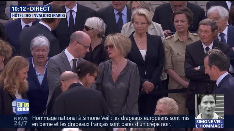 Claude Chirac la fille de Jacques Chirac représente son père