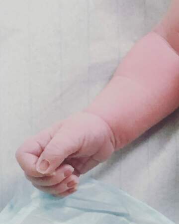 Maya Lauqué a donné naissance à sa fille Jeanne le 16 juillet 2018