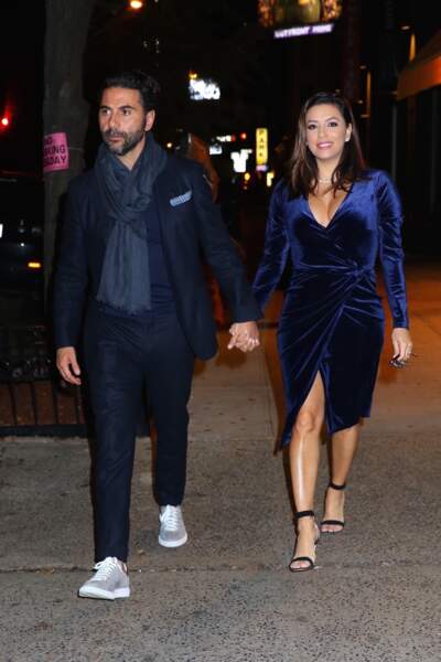 Eva Longoria et son mari Jose Baston sont allés dîner au restaurant Cipriani à New York