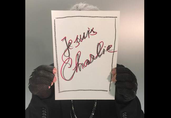 Karl Lagerfeld - #jesuischarlie