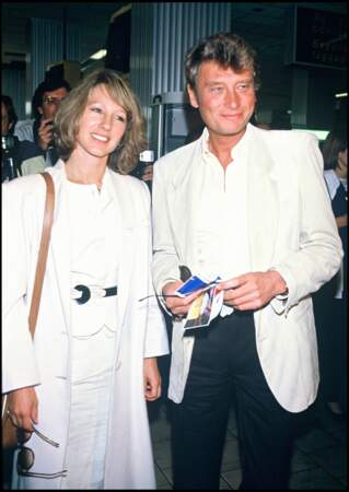 Johnny Hallyday et Nathalie Baye, tourtereaux angéliques à Cannes en 1984