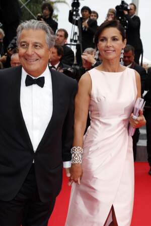 Isabelle de Araujo et Christian Clavier au festival de Cannes en 2014