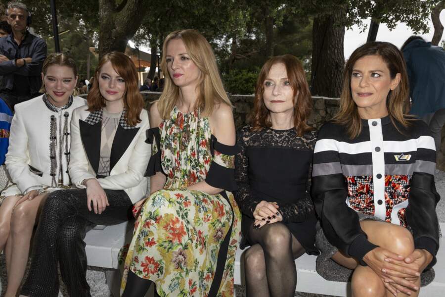 Lea Seydoux, Emma Stone, Delphine Arnault, Isabelle Huppert et Marine Fois