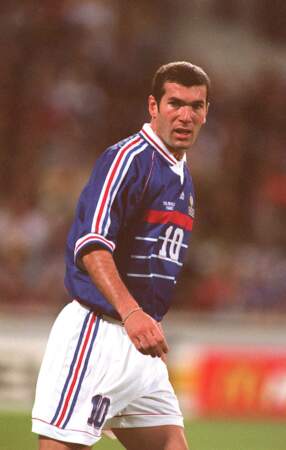 Zinedine Zidane en 1998.