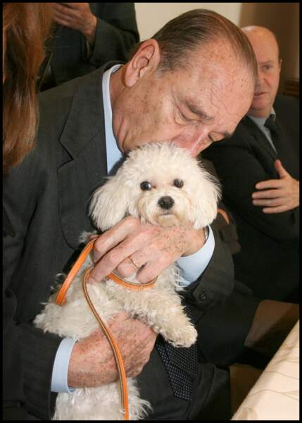 Jacques Chirac et Sumette