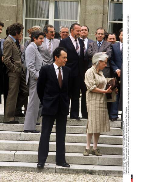 1981, Michel Rocard est nommé ministre d'Etat, du plan et de l'aménagement du territoire