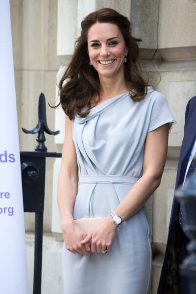 Kate Middleton, robe Roksanda Ilinčić, 4 Mai 2016 - Anna Freud Center Londres - Getty