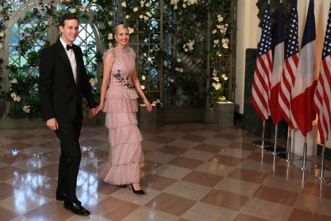 Ivanka Trump, la fille du président américain Donald Trump, élégante en robe Rodarte