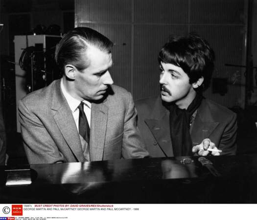 Avec Paul McCartney en 1966