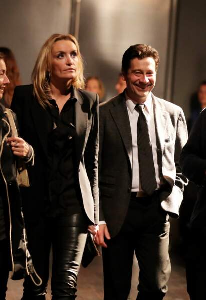 Christelle Bardet et Laurent Gerra à Lyon en 2013, pour la Remise du Prix Lumière à Quentin Tarantino