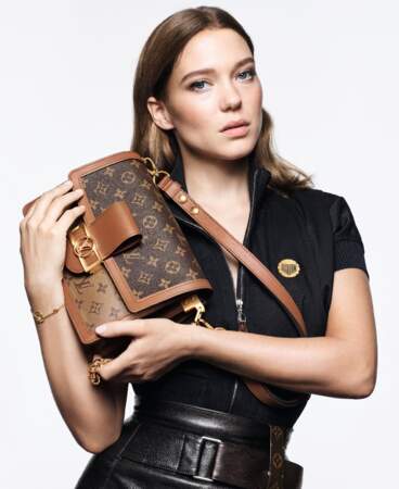 Léa Seydoux symbolise la femme Louis Vuitton pour cette saison. Des classiques revisités !
