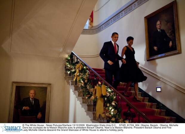 Dans les coulisses de la Maison Blanche avec le président Barack Obama. Noel à la Maison Blanche. 2013