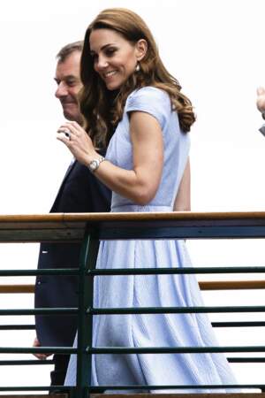  Kate Middleton a une nouvelle fois choisi de lâcher ses cheveux